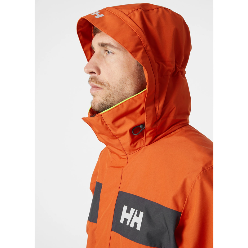 Helly Hansen Men's Newport Inshore Jacket Patrol Orange - Small-5